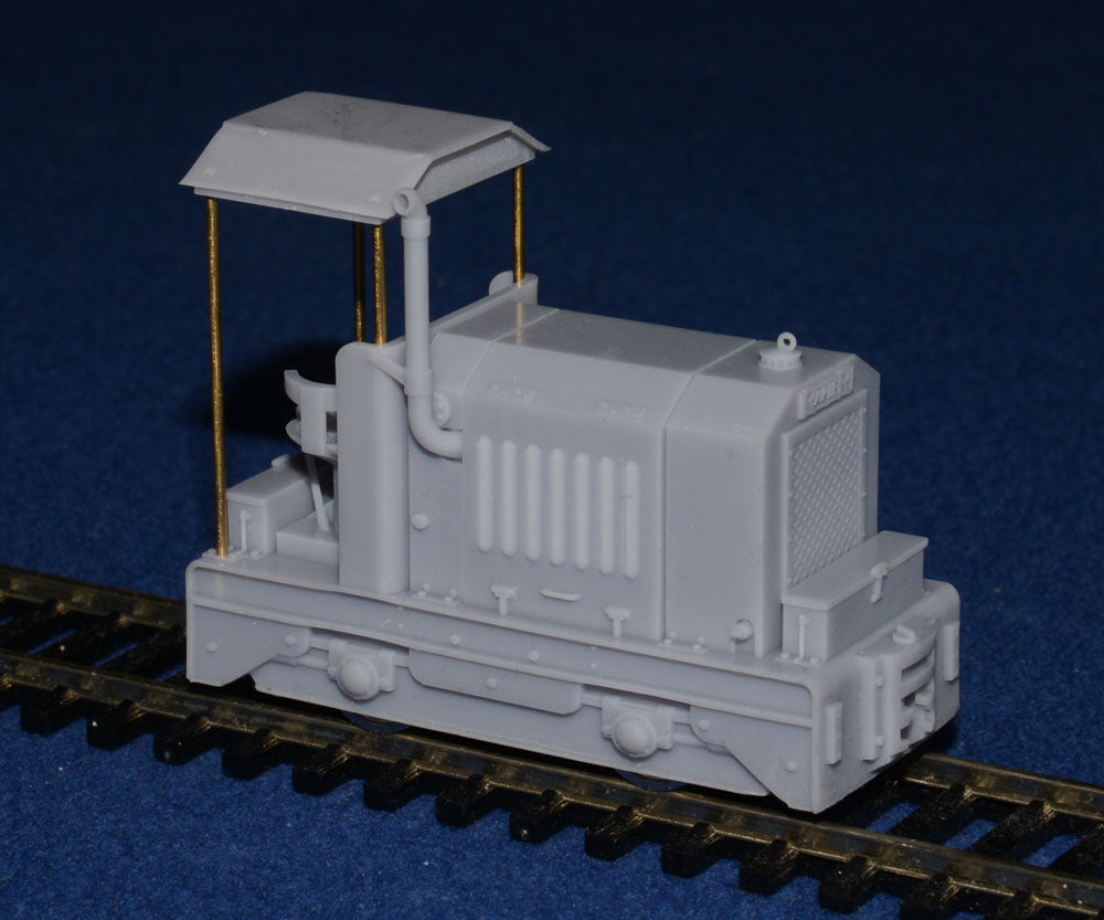 RANSOMES & RAPIER 80/1937 NARROW GAUGE DIESEL [9] (BODY ONLY) (O16.5 Gauge 7mm scale)