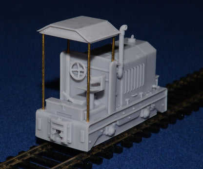 RANSOMES & RAPIER 80/1937 NARROW GAUGE DIESEL [9] (BODY ONLY) (O16.5 Gauge 7mm scale)