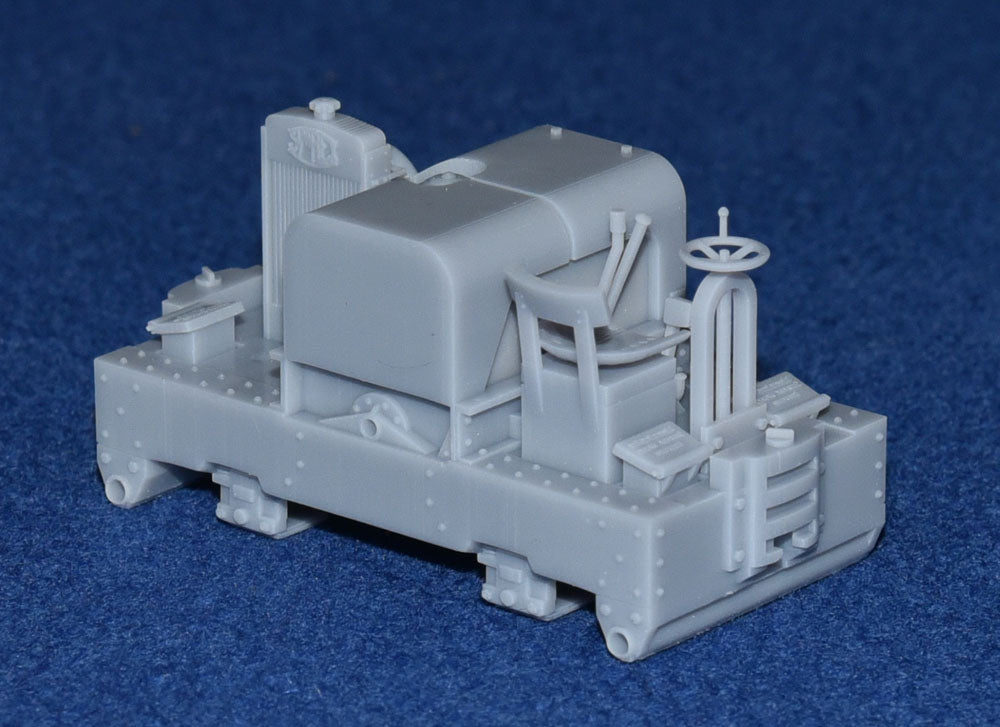 SIMPLEX 20/28HP PLATE-FRAME NARROW GAUGE DIESEL [4A] (BODY ONLY) (O16.5 Gauge 7mm scale)