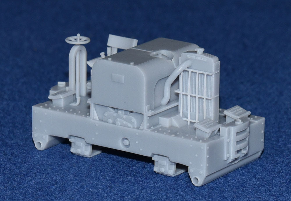 SIMPLEX 20/28HP PLATE-FRAME NARROW GAUGE DIESEL [4A] (BODY ONLY) (O16.5 Gauge 7mm scale)