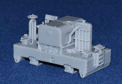 SIMPLEX 20/28HP PLATE-FRAME NARROW GAUGE DIESEL [4A] (BODY ONLY) (O16.5 Gauge 7mm scale)