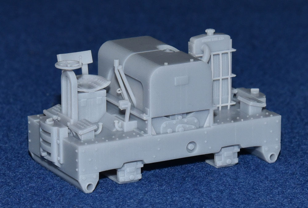 SIMPLEX 20/28HP PLATE-FRAME NARROW GAUGE DIESEL [4A] (BODY ONLY) (O16.5 Gauge 7mm scale)