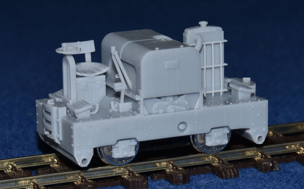 SIMPLEX 20/28HP PLATE-FRAME NARROW GAUGE DIESEL [4A] (BODY ONLY) (O16.5 Gauge 7mm scale)