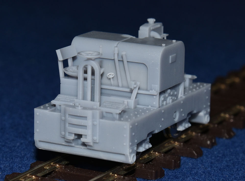 SIMPLEX 20/28HP PLATE-FRAME NARROW GAUGE DIESEL [4A] (BODY ONLY) (O16.5 Gauge 7mm scale)