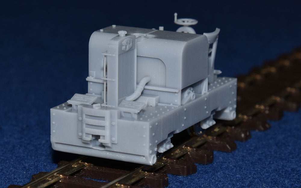 SIMPLEX 20/28HP PLATE-FRAME NARROW GAUGE DIESEL [4A] (BODY ONLY) (O16.5 Gauge 7mm scale)