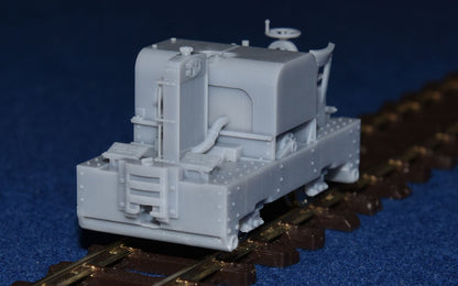 SIMPLEX 20/28HP PLATE-FRAME NARROW GAUGE DIESEL [4A] (BODY ONLY) (O16.5 Gauge 7mm scale)