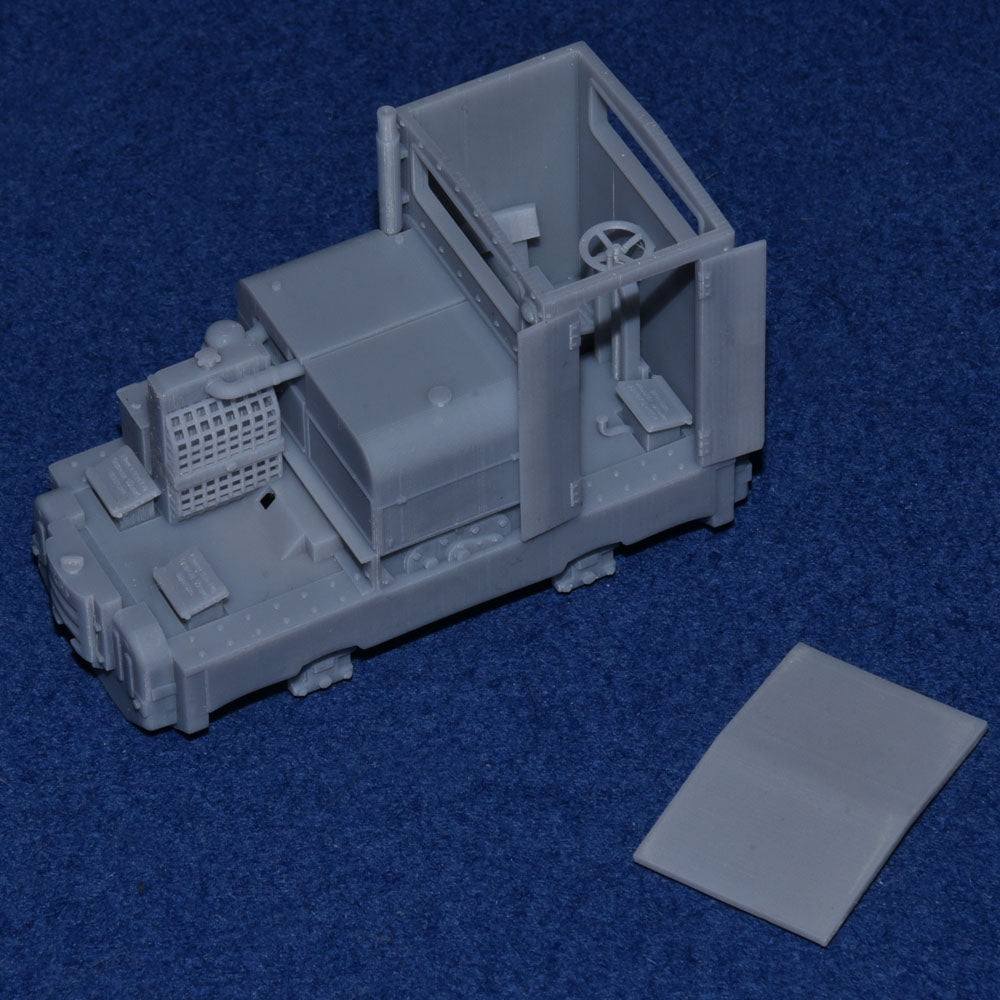 SIMPLEX 60HP PLATE-FRAME NARROW GAUGE DIESEL [4H] (BODY ONLY) (O16.5 Gauge 7mm scale)