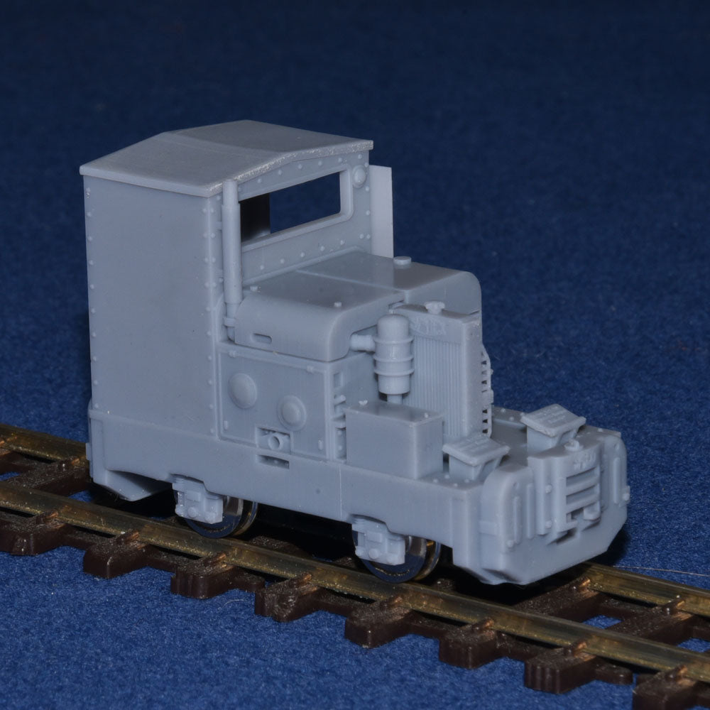 SIMPLEX 60HP PLATE-FRAME NARROW GAUGE DIESEL [4H] (BODY ONLY) (O16.5 Gauge 7mm scale)