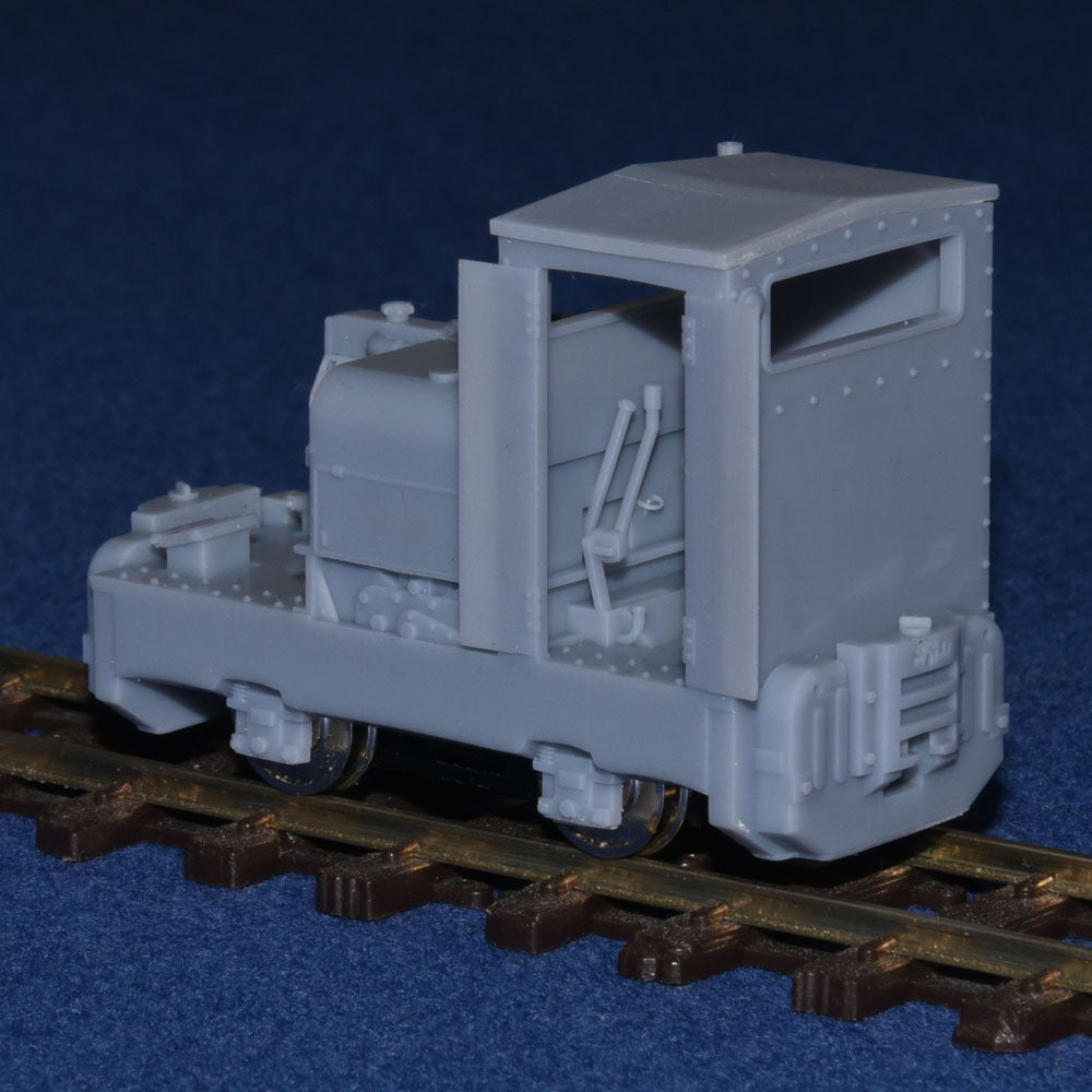 SIMPLEX 60HP PLATE-FRAME NARROW GAUGE DIESEL [4H] (BODY ONLY) (O16.5 Gauge 7mm scale)