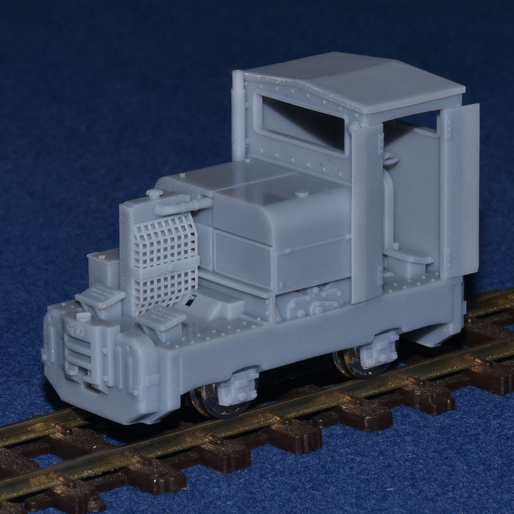 SIMPLEX 60HP PLATE-FRAME NARROW GAUGE DIESEL [4H] (BODY ONLY) (O16.5 Gauge 7mm scale)