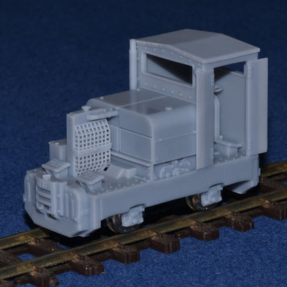 SIMPLEX 60HP PLATE-FRAME NARROW GAUGE DIESEL [4H] (BODY ONLY) (O16.5 Gauge 7mm scale)
