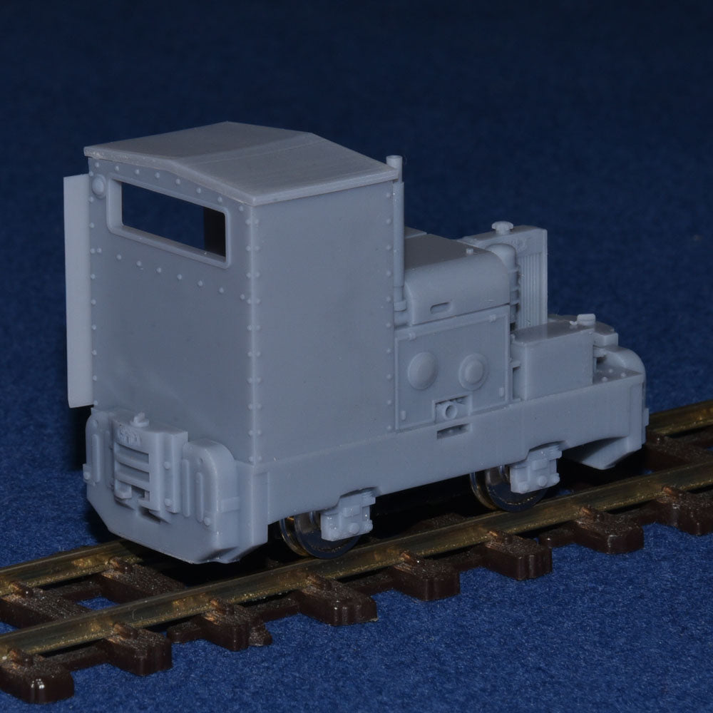 SIMPLEX 60HP PLATE-FRAME NARROW GAUGE DIESEL [4H] (BODY ONLY) (O16.5 Gauge 7mm scale)