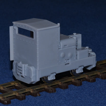 SIMPLEX 60HP PLATE-FRAME NARROW GAUGE DIESEL [4H] (BODY ONLY) (O16.5 Gauge 7mm scale)