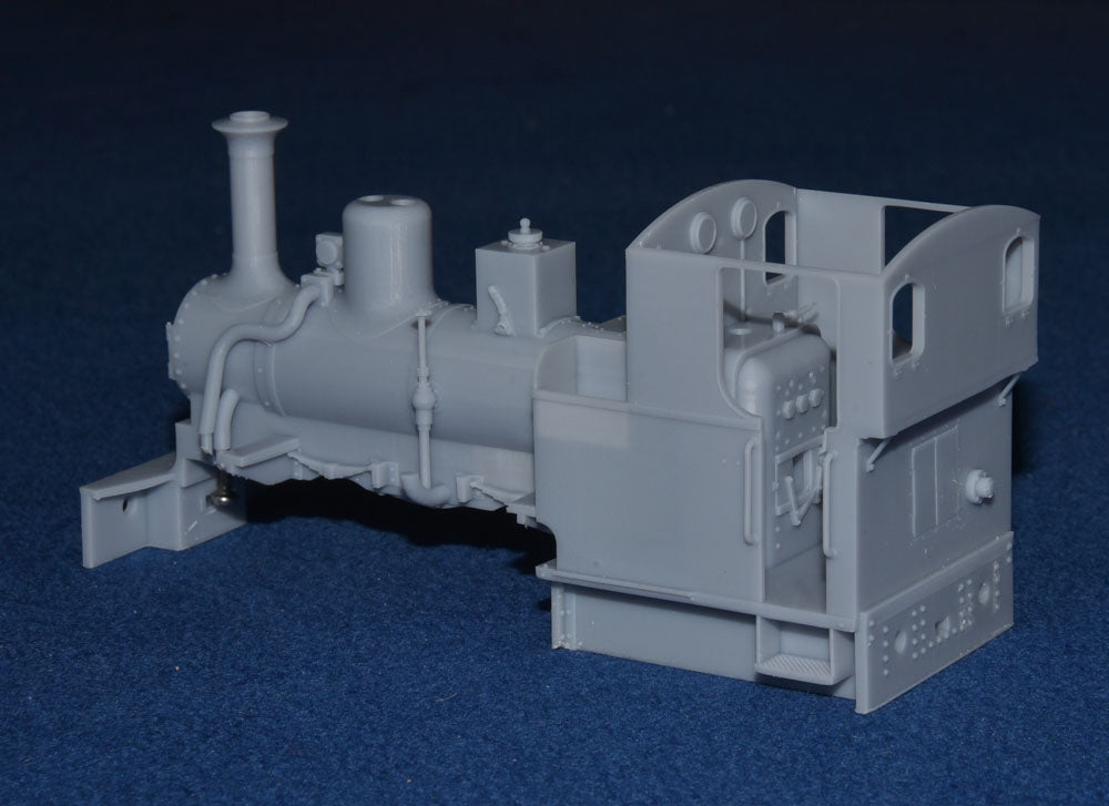 TALYLLYN "TOM ROLT" No 7 NARROW GAUGE LOCOMOTIVE (LATE VERSION) (BODY ONLY) (O16.5 Gauge 7mm scale)