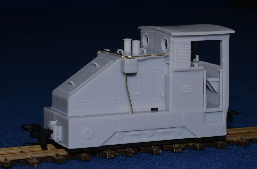 KERR STUART 4415 (AS BUILT) NARROW GAUGE DIESEL [8A] (BODY ONLY) (OO9 Gauge 4mm scale)