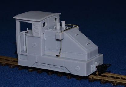 KERR STUART 4415 (AS BUILT) NARROW GAUGE DIESEL [8A] (BODY ONLY) (OO9 Gauge 4mm scale)