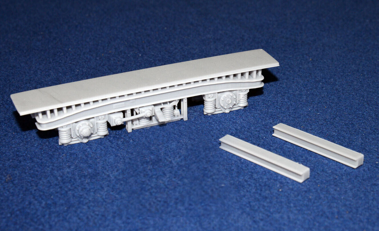 PLAN U / MAT 64 PLAN T 4 and PLAN V CENTRE CAR BOGIES 2750mm (O Gauge 1/45 scale)