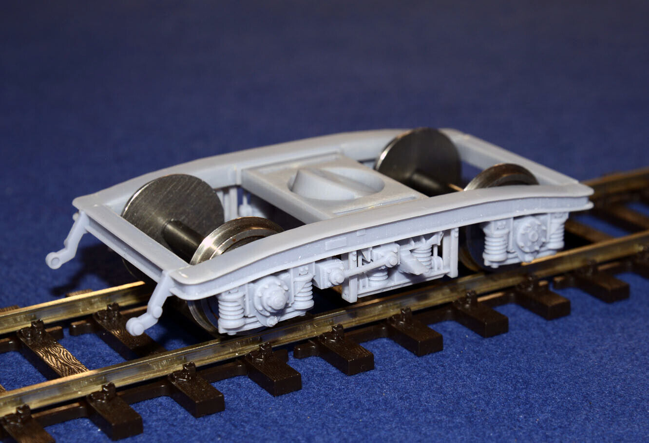 PLAN U / MAT 64 PLAN T 4 and PLAN V CENTRE CAR BOGIES 2750mm (O Gauge 1/45 scale)