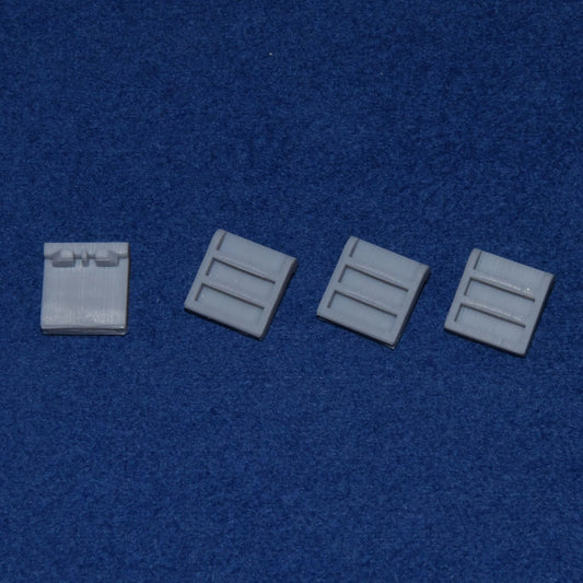 TRIANG STEPS for R115 TRANSCONTINENTAL CABOOSE [REPRODUCTION PART] (OO Gauge 4mm scale)