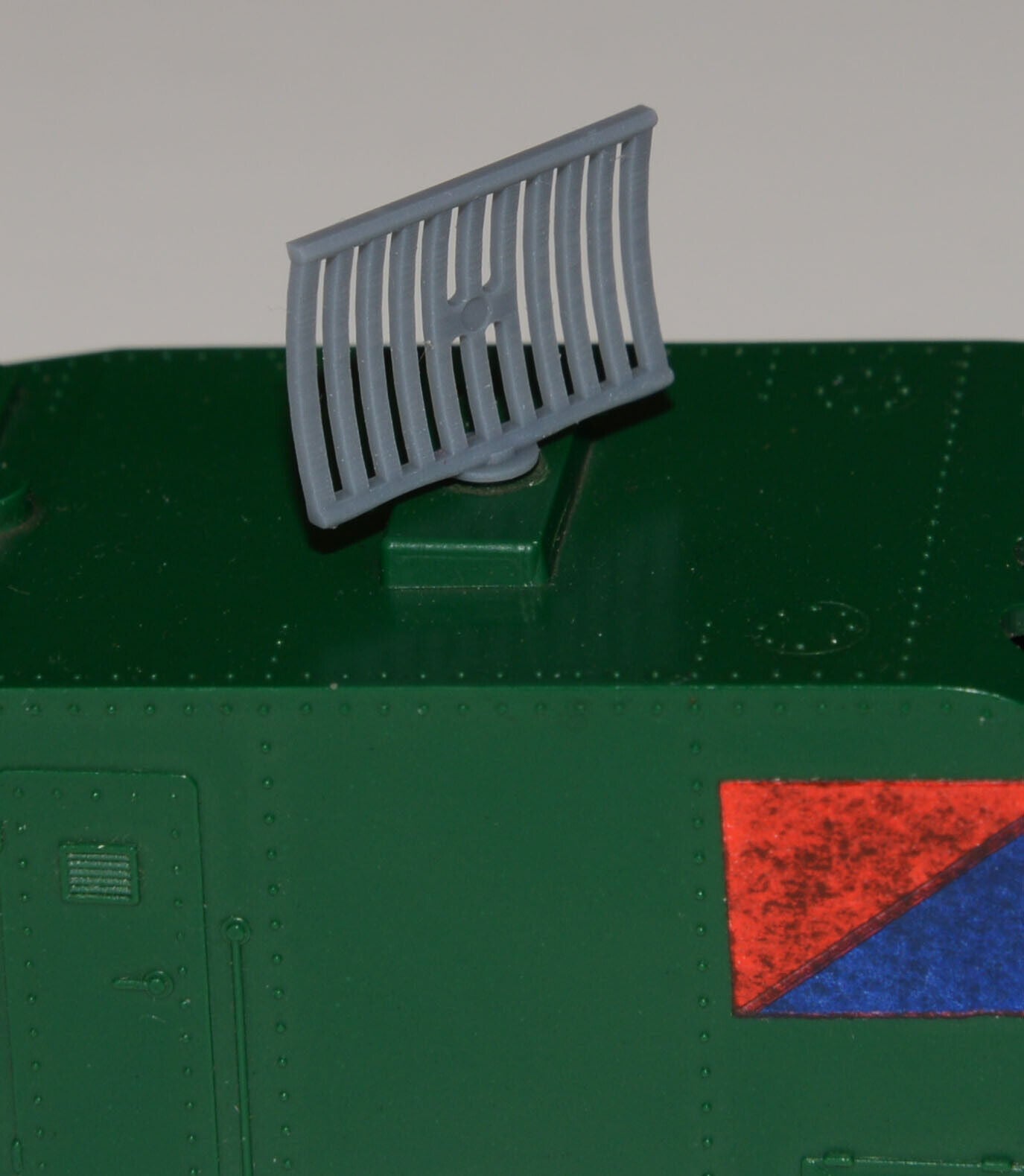 TRIANG HORNBY BATTLE SPACE RADAR DISH  for R343 ROCKET LAUNCHER / R341 SEARCHLIGHT WAGON [REPRODUCTION PART] (OO Gauge 4mm scale)