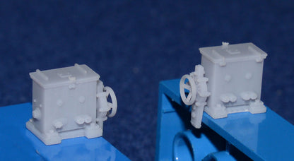 WAKEFIELD LUBRICATOR (two supplied) - for LMS CRAB / MOGUL (O Gauge 7mm scale)