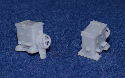 WAKEFIELD LUBRICATOR (two supplied) - for LMS CRAB / MOGUL (O Gauge 7mm scale)